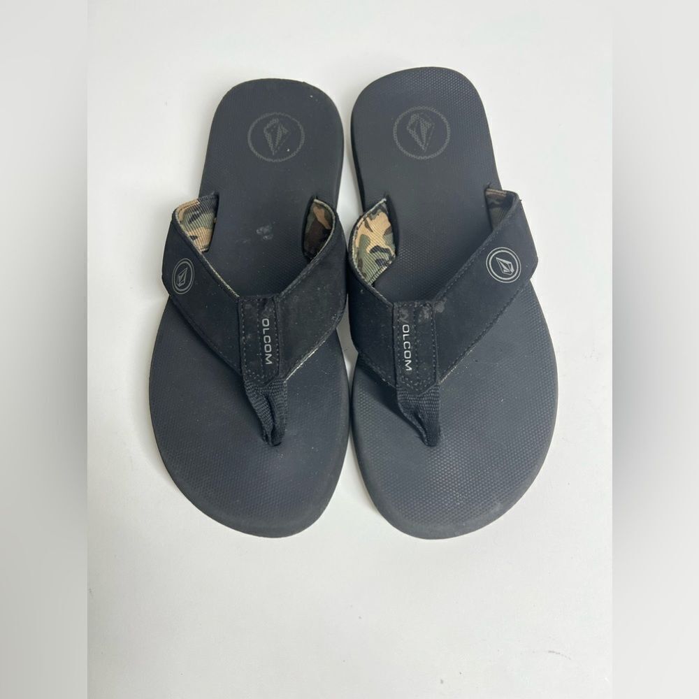 Volcom VOCATION SANDAL - BLACK GREY Size 9 See Description